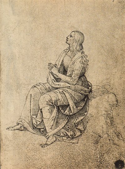 Figure féminine priant - Raffaello Sanzio Raphael